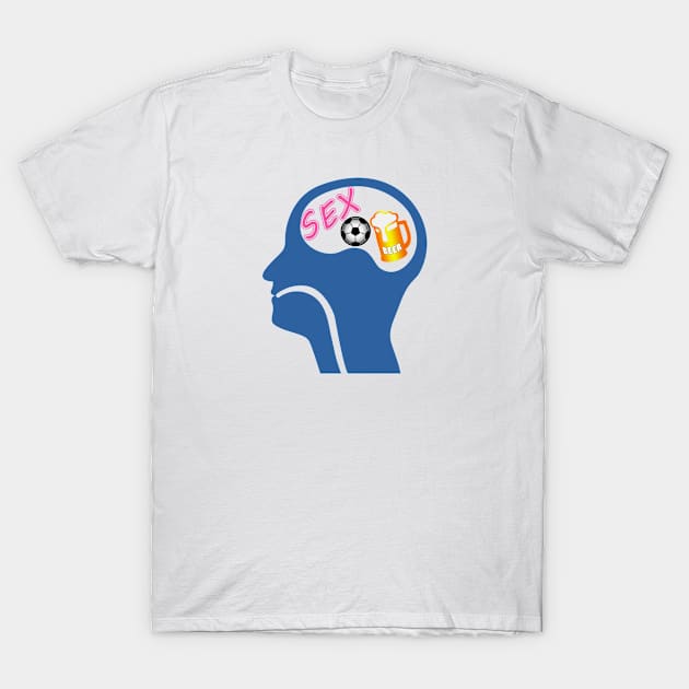 Male Psyche T-Shirt by Gaspar Avila